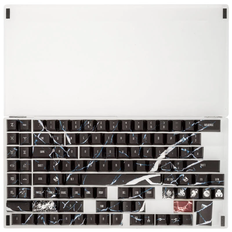 Set de teclas Traitors TARTARUS GAKC-373 — teclas compatibles para teclado mecánico, distribución UK