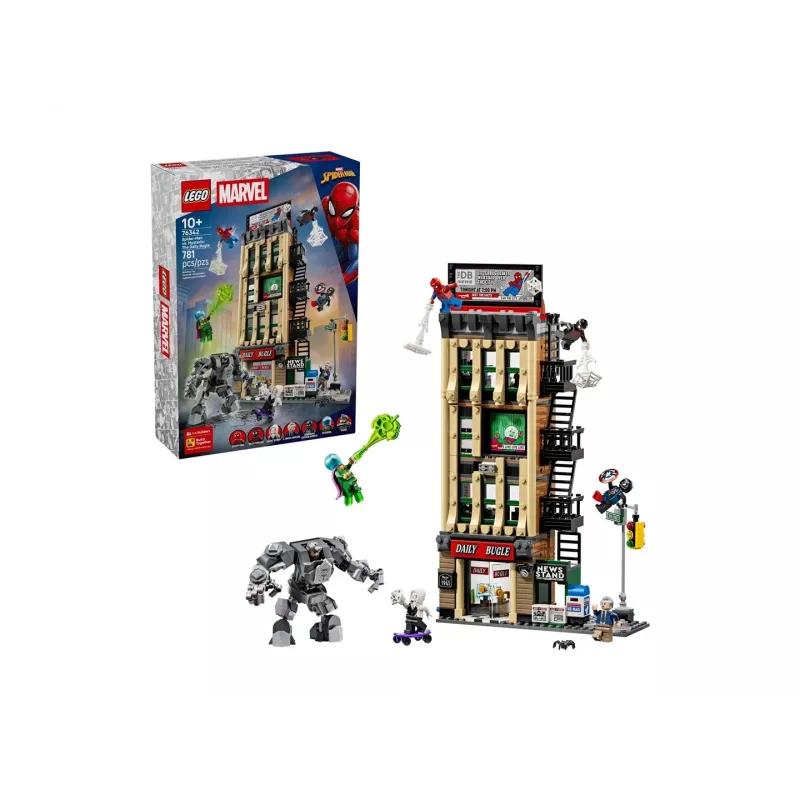 LEGO MARVEL 76342 Spider-Man vs. Mysterio: El Daily Bugle