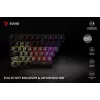 Savio Phenix SAVGK-RED Teclado gaming USB RF Wireless Bluetooth QWERTY