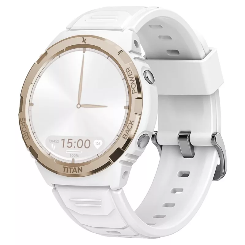 Smartwatch MAXCOM FW100 Titan Valkiria blanco