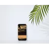Funda para móvil man and wood para iPhone XR — parte trasera de madera ébano blanco, carcasa protectora