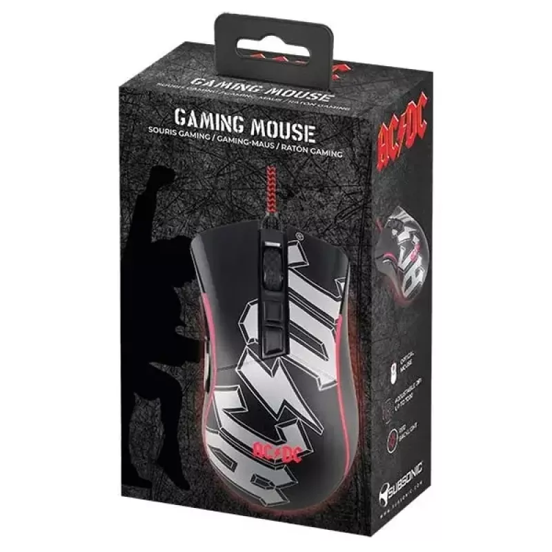 Ratón gaming Subsonic AC/DC