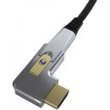 Adaptador óptico activo HDMI a DisplayPort Kindermann 4956000 — 20 m de longitud de cable