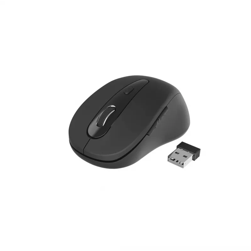 Ratón Gembird MUSW-6B-01 oficina diestro RF inalámbrico óptico 1600 DPI