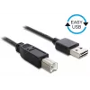 Cable USB DeLOCK 2 m USB 2.0 A - B m/m