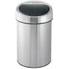 Cubo de basura BRABANTIA Touch Bin 3 l acero mate antihuellas, modelo 37 86 45