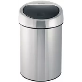 Cubo de basura BRABANTIA Touch Bin 3 l acero mate antihuellas, modelo 37 86 45