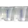 Vaso medidor IWH modelo 003303, transparente, 3 L, polietileno de alta calidad