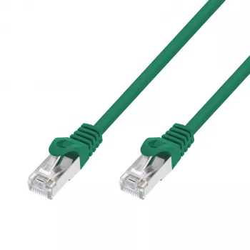 Latiguillo LAN Extralink Cat.7 S/FTP 0,5 m 20G, verde, par trenzado de cobre (EX.38749)