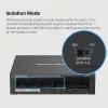 Switch de sobremesa Mercusys de 6 puertos 10/100Mbps con 4 puertos PoE+