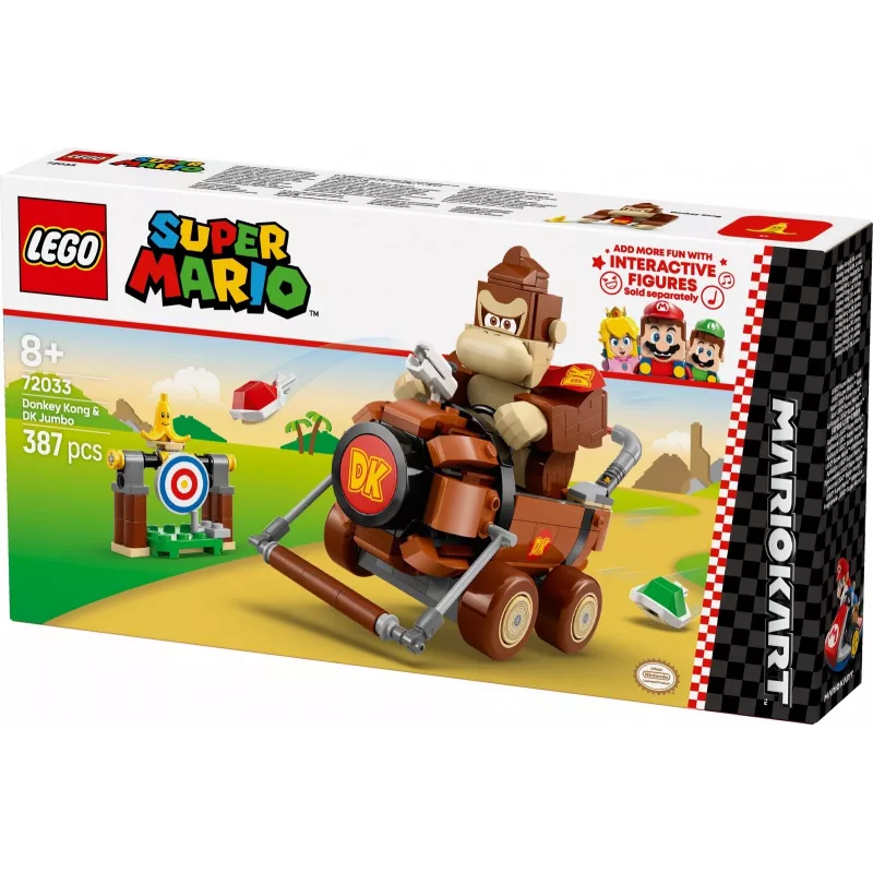 Building Blocks Super Mario 72033 Mario Kart – Donkey Kong y DK Jumbo