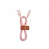 Cable USB Tellur TLL155281 USB 2.0 1 m USB A USB C, oro rosa