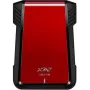 Caja para HDD/SSD ADATA EX500 negra, roja 2,5