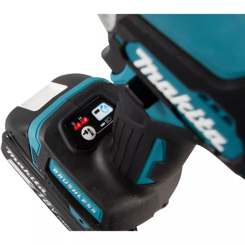 Llave de impacto Makita DTD157Z 1/4 3000 rpm 140 N⋅m negro, verde 18 V