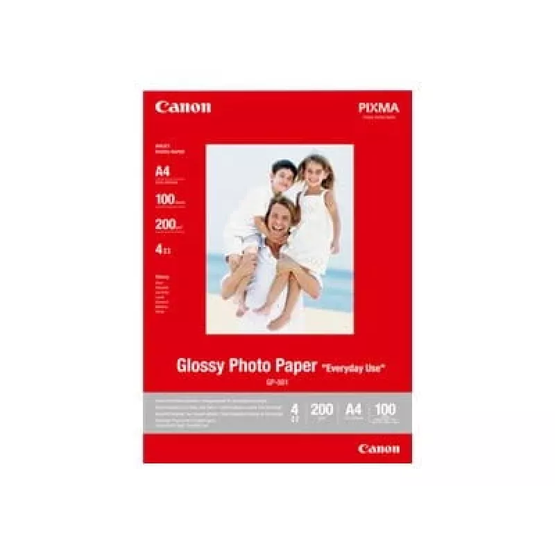 Papel fotográfico brillante Canon GP-501 A4