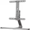 HAGOR HA - Soporte - para pantalla LCD - Plata - Tamaño de pantalla: 81-140 cm (32-55) - Interfaz de montaje: hasta 400 x 400 mm - Montaje en mesa (8700)