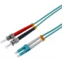Cable de fibra óptica Helos 2 m OM3 LC/ST