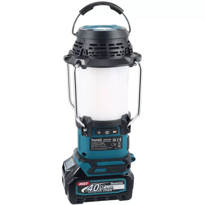 Makita Radio MR009GZ 12/14.4/18/40V con lámpara