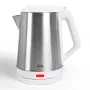 Jata JEHA1723 hervidor eléctrico, 2 l, 1500 W, acero inoxidable, blanco