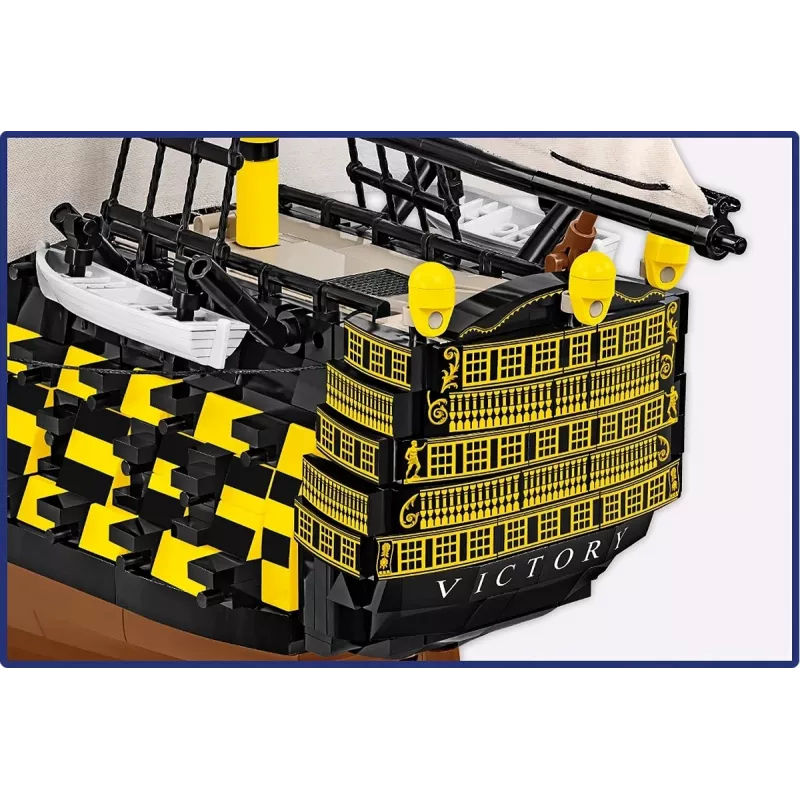 Set de construcción Cobi HMS Victory — 2.517 piezas, detallado modelo histórico de velero