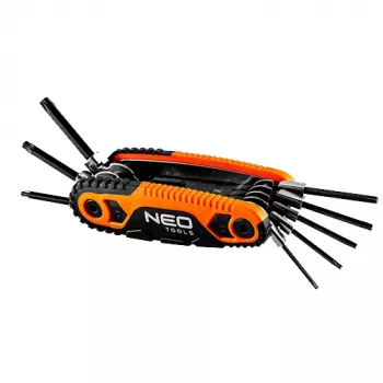 Neo Tools juego de llaves TORX: T9, T10, T15, T20, T25, T27, T30, T40
