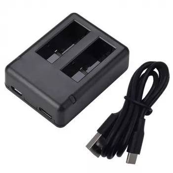 Cargador GOPRO AHDBT501, AHDBT801, doble
