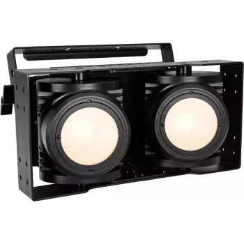 Audience Blinder EUROLITE 2x100W LED COB WW deslumbrador de escenario, blanco cálido, modelo 41604170