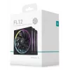 DeepCool FL12 3-in-1 ventiladores de caja de 120 mm (3 uds.), 500-2150 rpm, rodamiento dinámico de fluido, 32 dB, negros