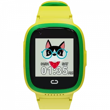 Reloj infantil CANYON Sunny KW-48 vídeo 4G GPS juegos y música verde