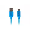 Cable USB 2.0 LANBERG CA-USBO-21CU-0010-BL — USB A a USB C, 1 m, azul