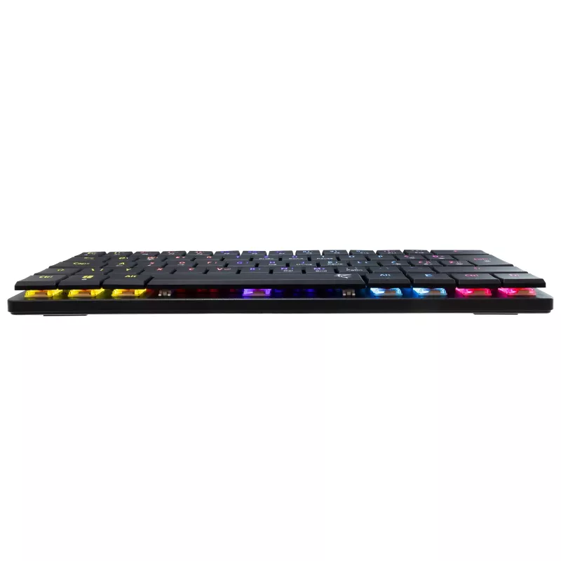 Teclado mecánico White Shark Nagamaki GK-006131 negro distribución US switches marrones