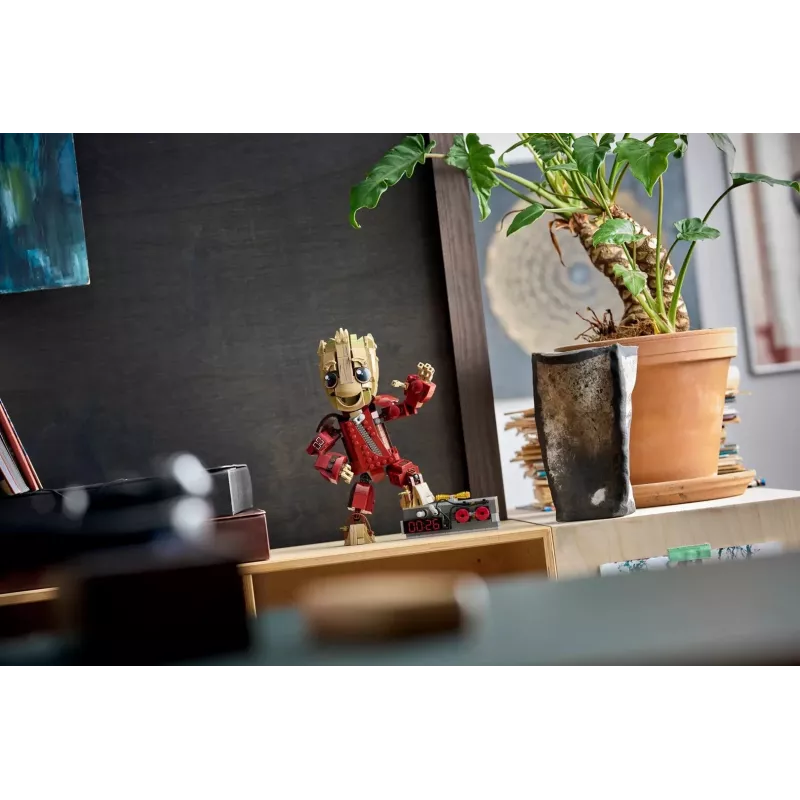 LEGO MARVEL 76341 Groot con traje de Ravager