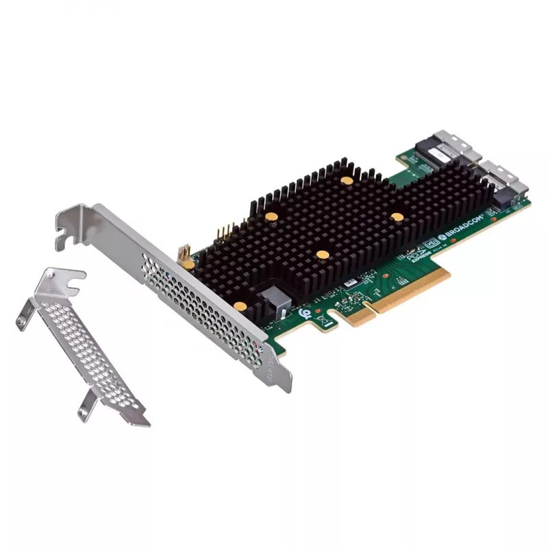 Broadcom BCM HBA 9600-16i tarjetas/adaptadores de interfaz SAS/SATA/NVMe internos SFF-8654