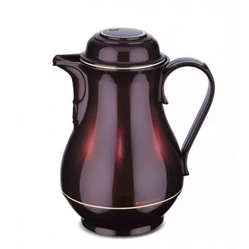 Botella isotérmica ROTPUNKT 330-16-04-0 1 L, rojo cereza, mantiene caliente 24 h, frío 36 h