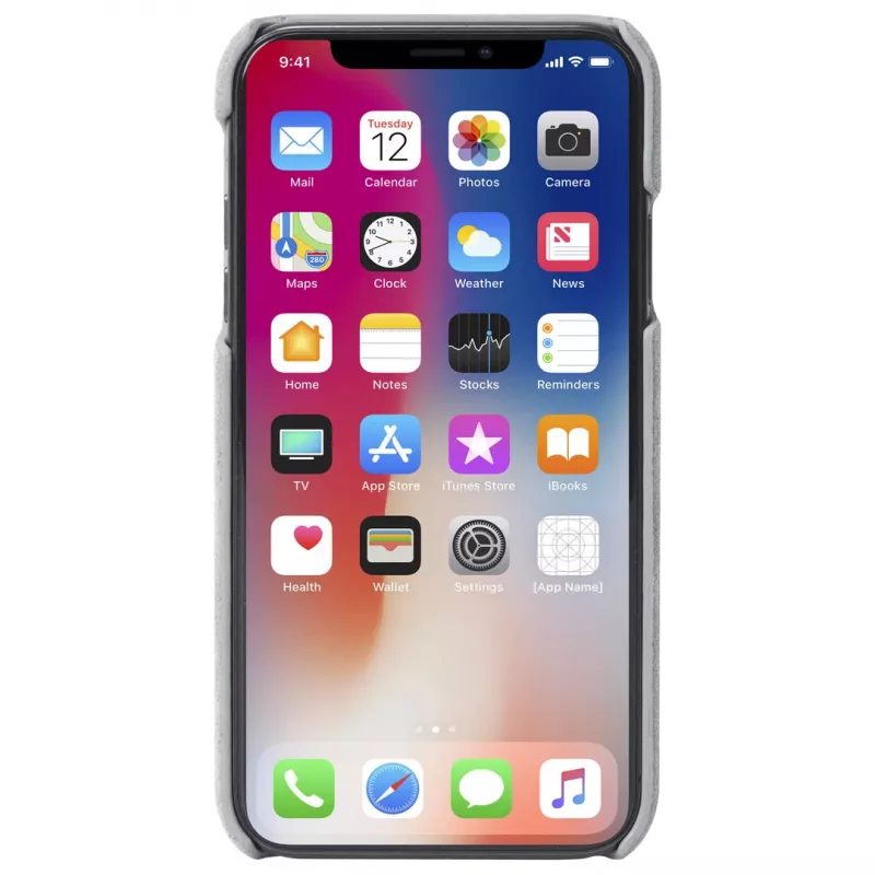 Funda Krusell Broby iPhone XS Max 16,5 cm gris