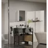 Top E Shop POLA 1DL BIEL armario de almacenaje para baño, blanco