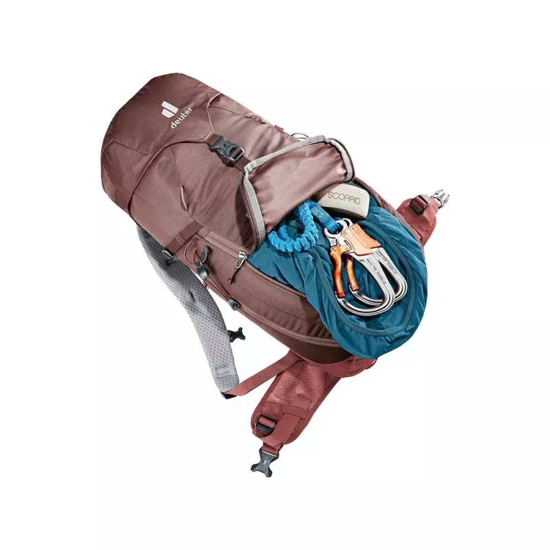 Mochila DEUTER Trail 22 SL — 22 L, armazón interno, 990 g, Cappuccino