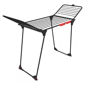 Tendedero VILEDA King Ultimate 174096 — plegable de acero, 20 m de superficie de secado, ruedas, 112 cm de altura