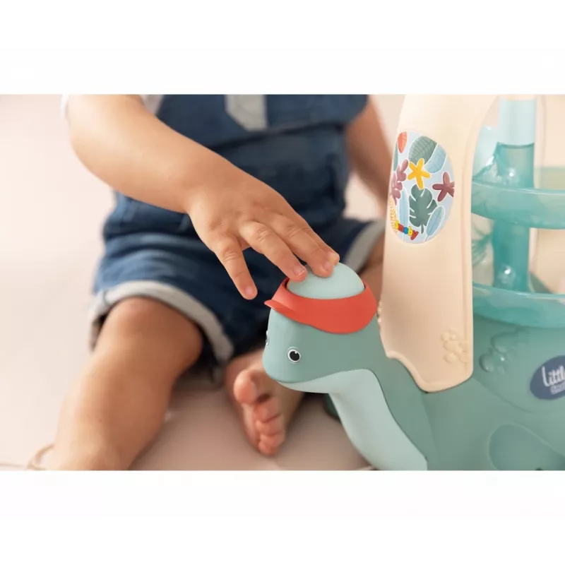 Pista de bolas Smoby Dickie Little pista de bolas tortuga diseño multicolor para niños pequeños
