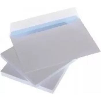 Sobres con solapa C4 229x324 mm, blanco 90 g, caja 500 uds.
