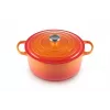 Le Creuset 21177280902430 6,7 L olla redonda naranja, roja