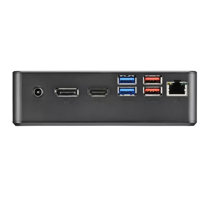 Shuttle XPC Nano PC NC40U5, Intel Core i5-1235U, 1x HDMI, 1x DP, 1x USB-C/DP, 6x USB3.2, 1x bahía de 2,5