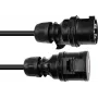 Cable de extensión PSSO 16 A CEE 5x2,5 mm² 10 m negro Edition