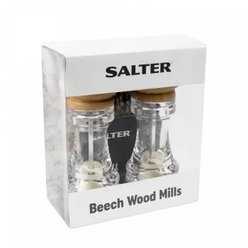 Set de molinillos de sal y pimienta Salter 7607 WDXR