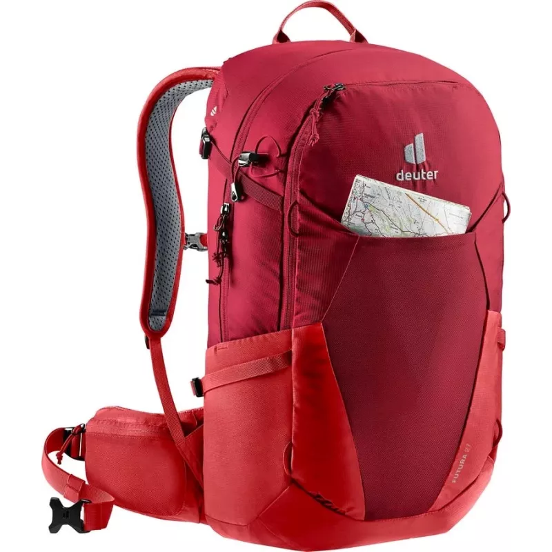 Mochila de senderismo Deuter Futura 27 mujer roja