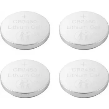 Pila de botón CR2450 CR 2450 Litio 580 mAh 3 V 4 uds. (VC-12714160)