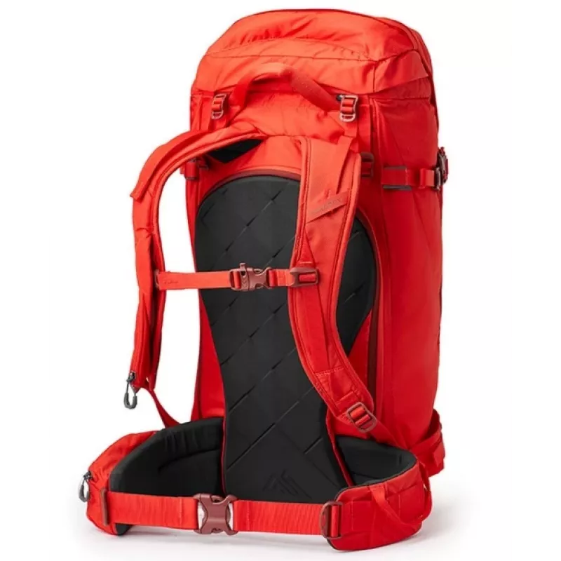Mochila de senderismo Gregory Targhee M/L 45 l rojo