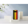 Funda para smartphone Man and Wood para Galaxy S10 — Reggae negro funda protectora