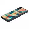 Funda para smartphone iKins para iPhone XR — funda protectora Mosaic negra
