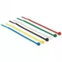 Bridas DeLOCK 18627 nailon negro azul verde rojo transparente amarillo 100 uds. 100 mm 2,5 mm